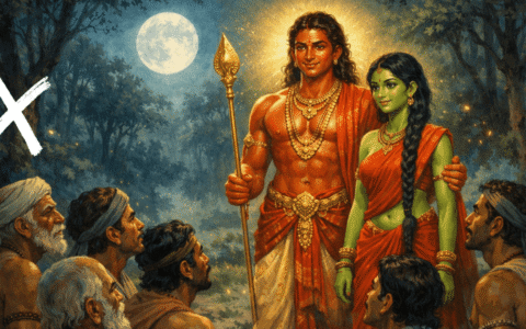 valli skanda and villagers