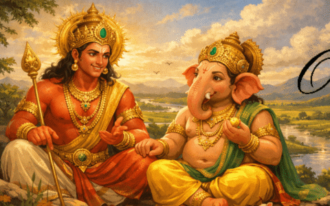 skanda and his brother ganesa