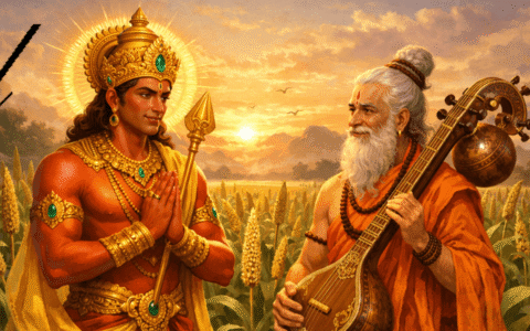 skanda narada talking of love